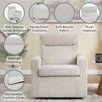 Sillón Olivia Swivel Accent