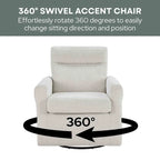 Sillón Olivia Swivel Accent