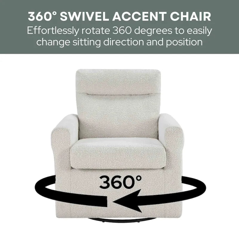 Sillón Olivia Swivel Accent
