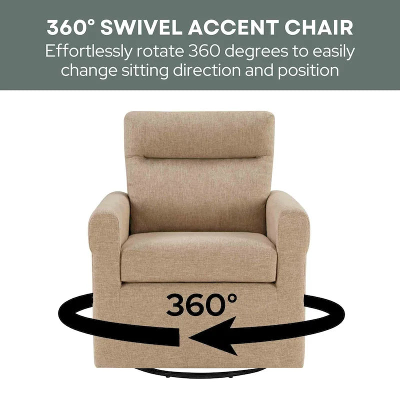 Sillón Olivia Swivel Accent