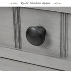 Mesa Consola de Madera, Mesa Auxiliar para Sofá con Cajones de Almacenamiento y Estante