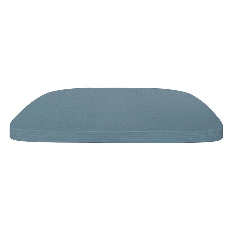 Asiento de poliresina para todo tipo de clima para taburetes y sillas de metal de colores