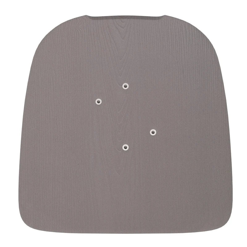 Asiento de poliresina para todo tipo de clima para taburetes y sillas de metal de colores