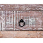 Cómoda de 8 cajones de madera reciclada de 32 de ancho