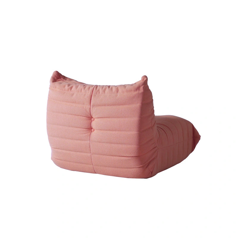 Sofá cama perezoso cómodo, sillones de terciopelo Teddy tipo puf para sala de estar, dormitorio, oficina, salón de belleza