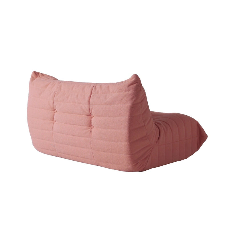 Sofá cama perezoso cómodo, sillones de terciopelo Teddy tipo puf para sala de estar, dormitorio, oficina, salón de belleza