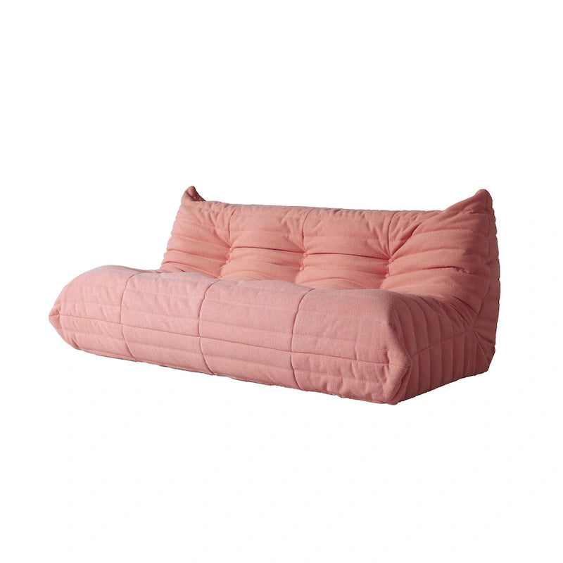 Sofá cama perezoso cómodo, sillones de terciopelo Teddy tipo puf para sala de estar, dormitorio, oficina, salón de belleza