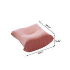 Sofá cama perezoso cómodo, sillones de terciopelo Teddy tipo puf para sala de estar, dormitorio, oficina, salón de belleza