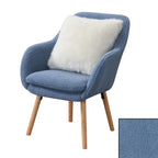 Sillón decorativo Charlotte Wingback Sherpa