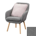 Sillón decorativo Charlotte Wingback Sherpa
