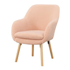 Sillón decorativo Charlotte Wingback Sherpa