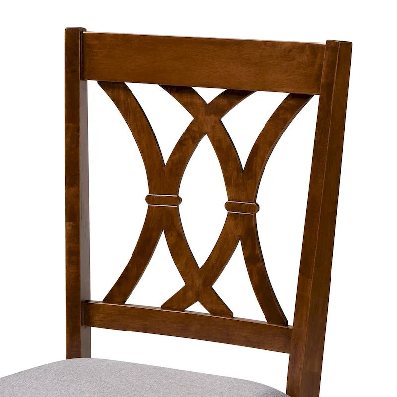 Sillas de comedor Nelson sin brazos y acolchadas