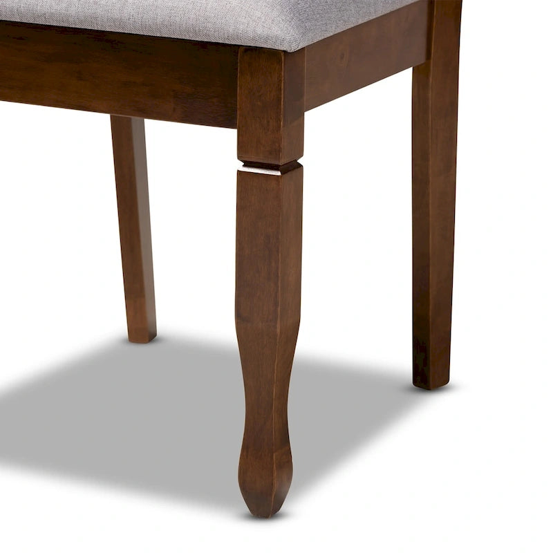 Sillas de comedor Nelson sin brazos y acolchadas