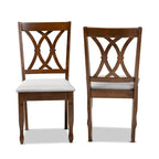 Sillas de comedor Nelson sin brazos y acolchadas