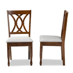 Sillas de comedor Nelson sin brazos y acolchadas