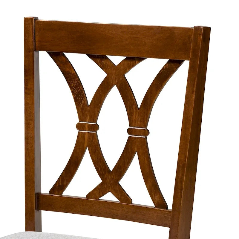 Sillas de comedor Nelson sin brazos y acolchadas
