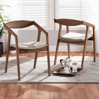 Silla de comedor moderna de mediados de siglo