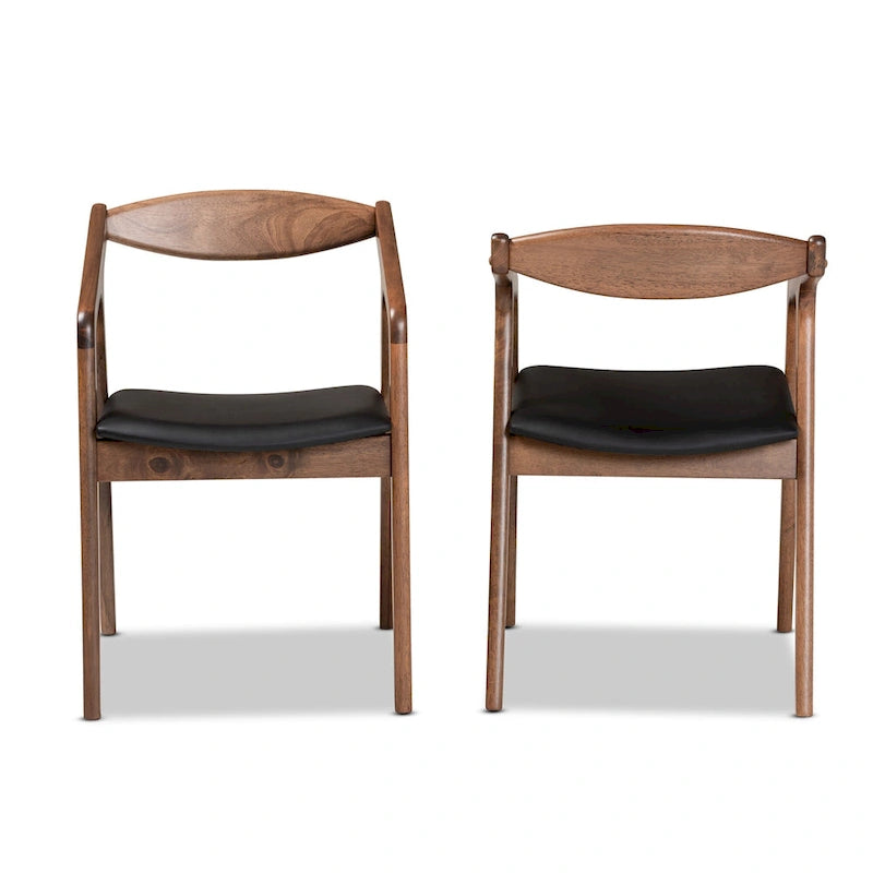 Silla de comedor moderna de mediados de siglo