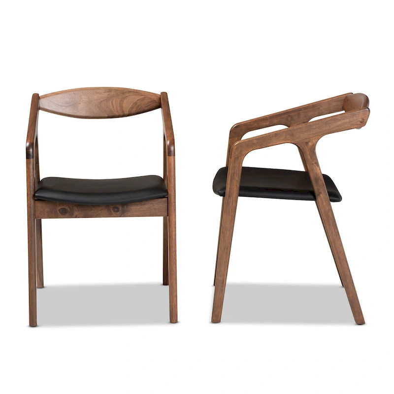 Silla de comedor moderna de mediados de siglo