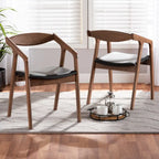 Silla de comedor moderna de mediados de siglo
