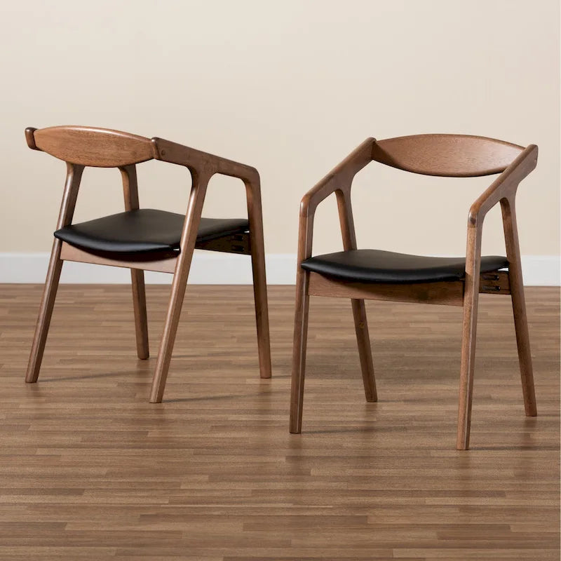 Silla de comedor moderna de mediados de siglo