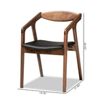 Silla de comedor moderna de mediados de siglo