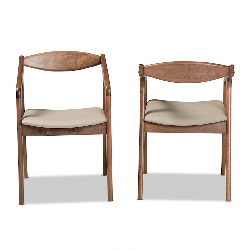 Silla de comedor moderna de mediados de siglo