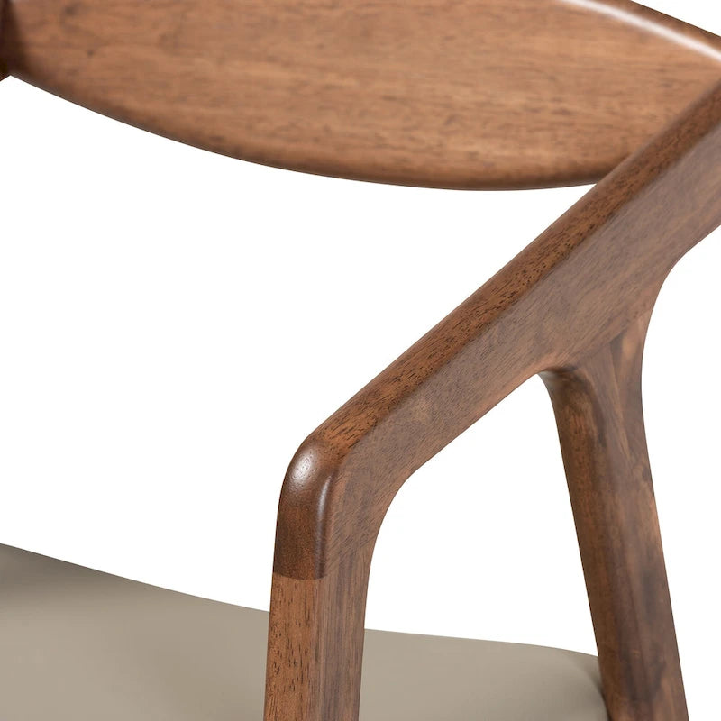 Silla de comedor moderna de mediados de siglo