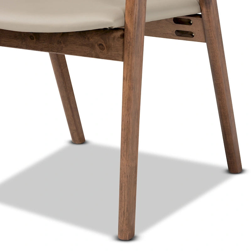 Silla de comedor moderna de mediados de siglo