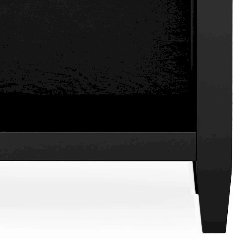 Mesa de noche de madera maciza Sterling de 24 pulgadas de ancho
