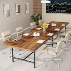 Mesa rectangular de reuniones para sala de conferencias, 70.8 An. x 35.4 Pr.