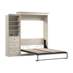 Cama Queen Murphy y organizador de armario versátiles (92W)