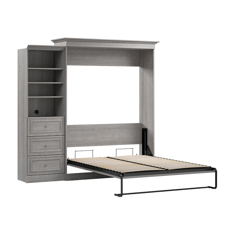 Cama Queen Murphy y organizador de armario versátiles (92W)