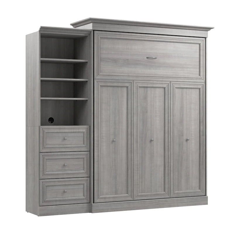 Cama Queen Murphy y organizador de armario versátiles (92W)