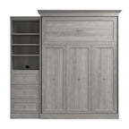 Cama Queen Murphy y organizador de armario versátiles (92W)