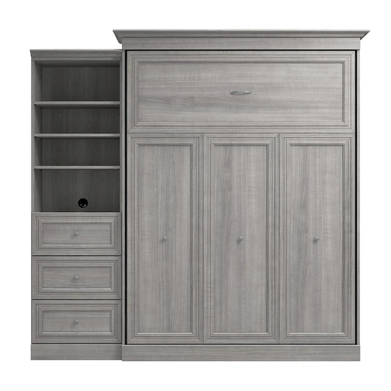 Cama Queen Murphy y organizador de armario versátiles (92W)