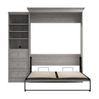 Cama Queen Murphy y organizador de armario versátiles (92W)
