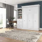 Cama Queen Murphy y organizador de armario versátiles (92W)