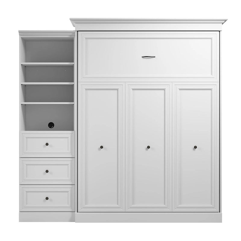 Cama Queen Murphy y organizador de armario versátiles (92W)