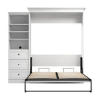 Cama Queen Murphy y organizador de armario versátiles (92W)