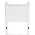 Cabecero Mollviney de panel blanco solamente