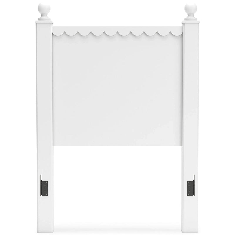 Cabecero Mollviney de panel blanco solamente