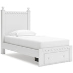 Cabecero Mollviney de panel blanco solamente