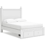 Cabecero Mollviney de panel blanco solamente