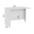 Retorno de escritorio Hampton Heights 42W