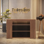 Mostrador de Recepción Grande con Luces LED para Salón, Sala de Recepción, Tienda, Oficina, Vestíbulo, Tienda Minorista, Clínica
