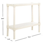 Mesa consola Novella Bottom Shelf - 31.5 An. x 11.8 Prof. x 29.5 Al.