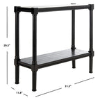 Mesa consola Novella Bottom Shelf - 31.5 An. x 11.8 Prof. x 29.5 Al.