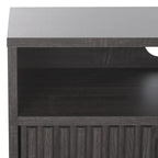 Mueble para TV Alyse con 2 cajones y 2 estantes (para TV de pantalla plana de hasta 65 pulgadas) - 60.4 x 15.6 x 24.8 pulg.