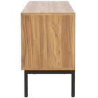 Mueble para TV Alyse con 2 cajones y 2 estantes (para TV de pantalla plana de hasta 65 pulgadas) - 60.4 x 15.6 x 24.8 pulg.